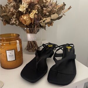 Black Women's Kitten Heel